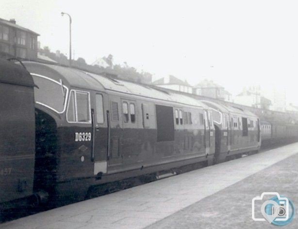 Penzance station in steam days.