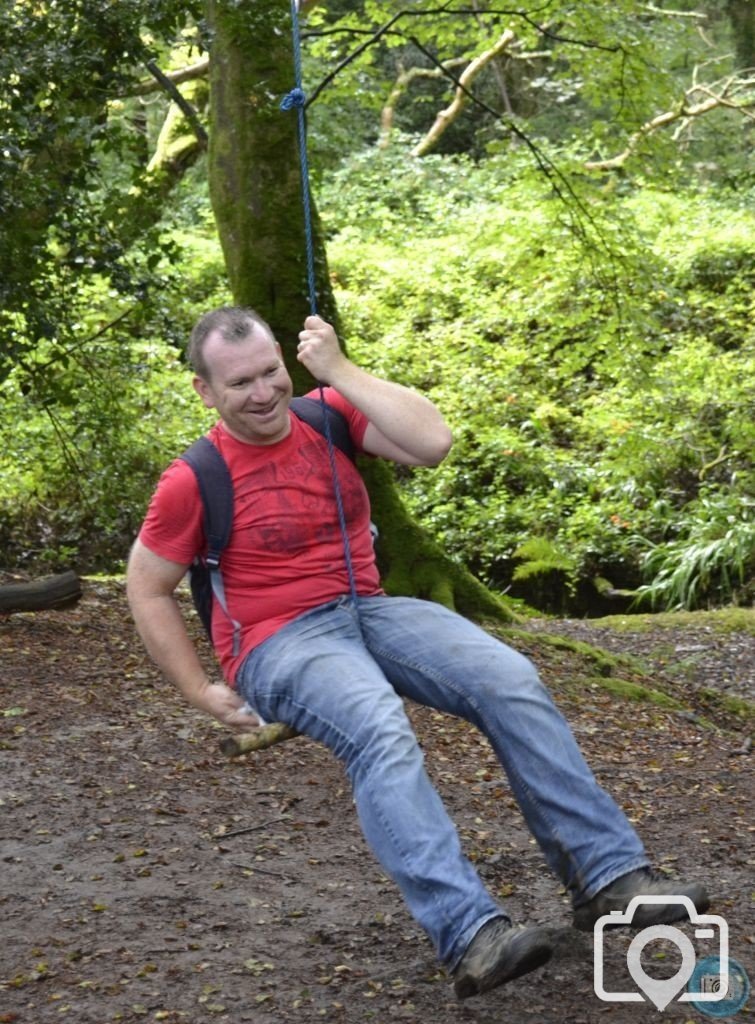 Photo shoot in Trevaylor woods 13 08 2012