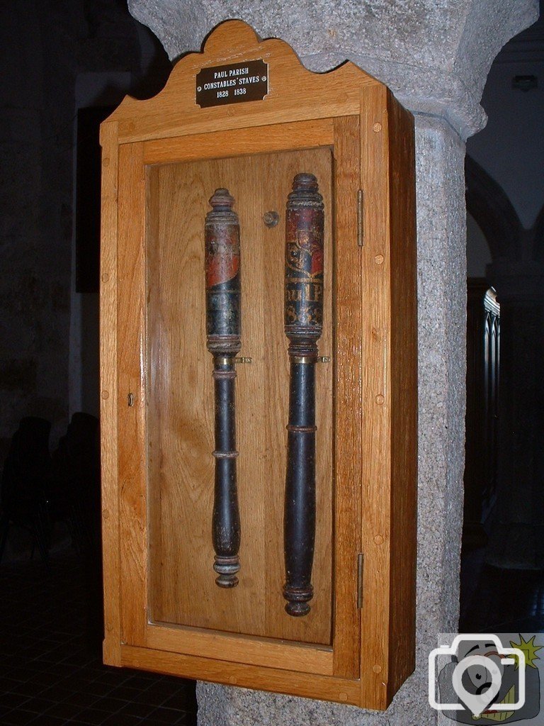 Police truncheons - Paul Church (Thou shallt or else?)