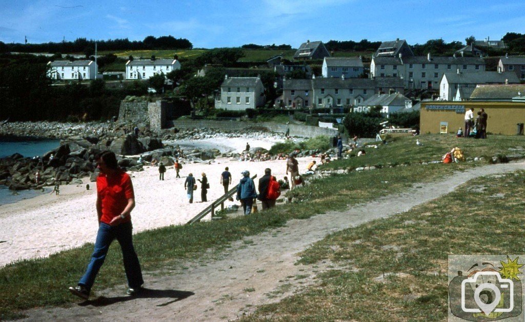Porthcressa, Hugh Town, St Marys.