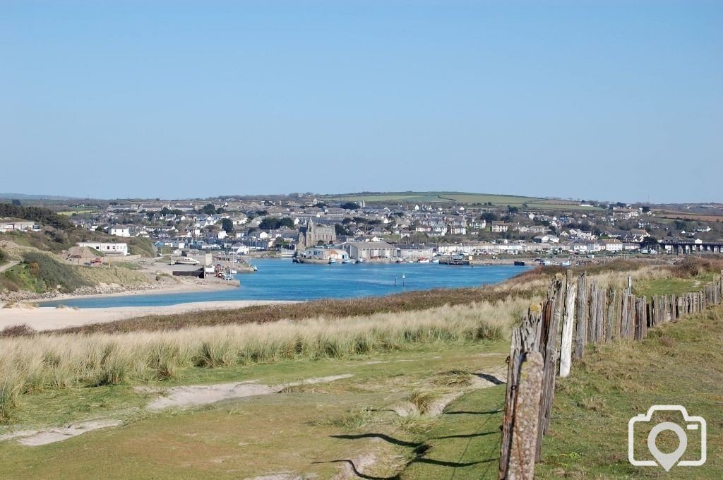 PorthKidney Beach Hayle in distance