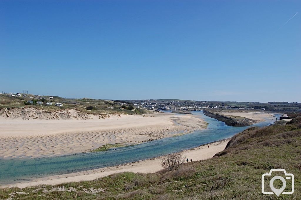 PorthKidney beach overlooking Hayle