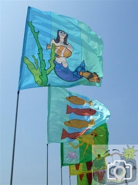 Promenade banners/flags