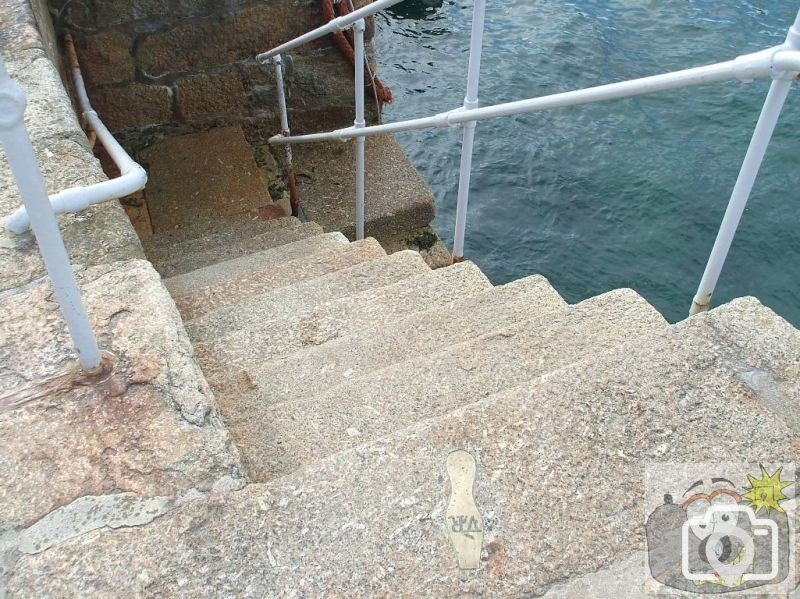 Queen Victoria stepped here in 1846 - St Michael's Mount