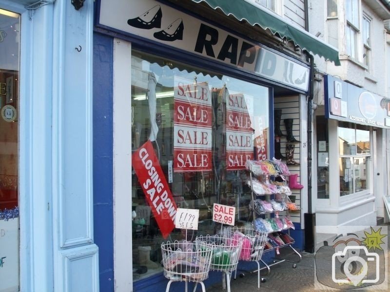 Rapid shoe shop