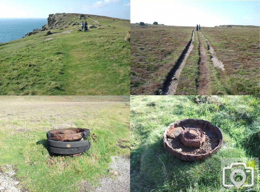 REMEMBER THESE THINGIES NEAR GWENNAP HEAD AND PORTHGWARRA?