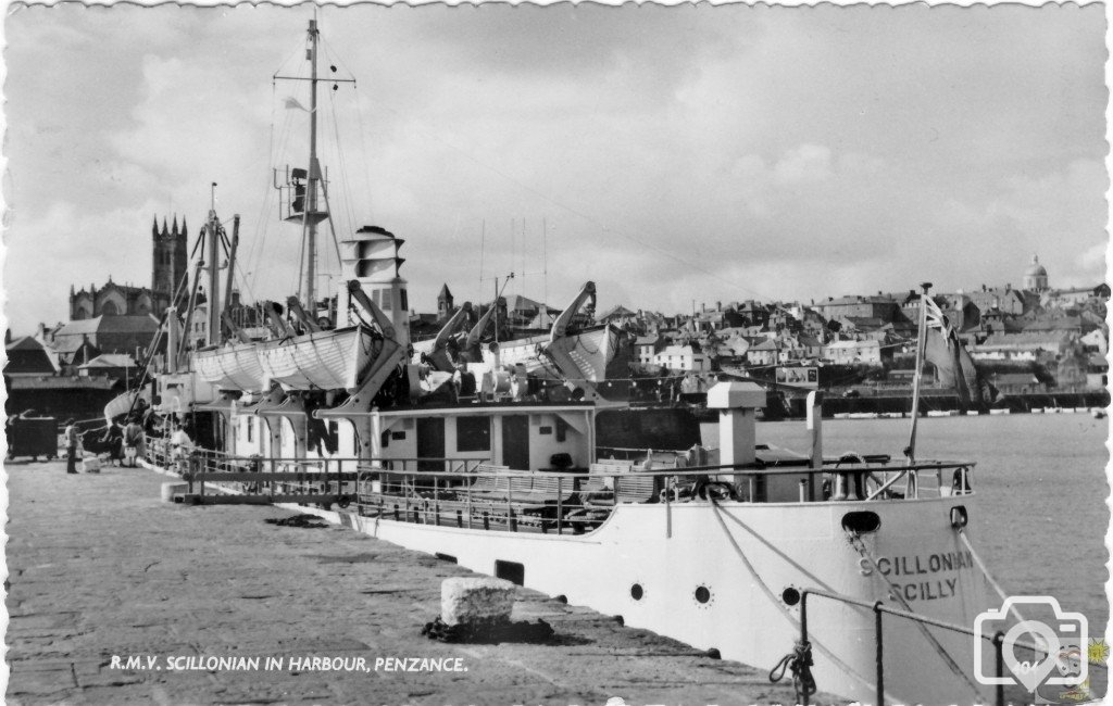 RMV Scillonian in Harbour Penzance