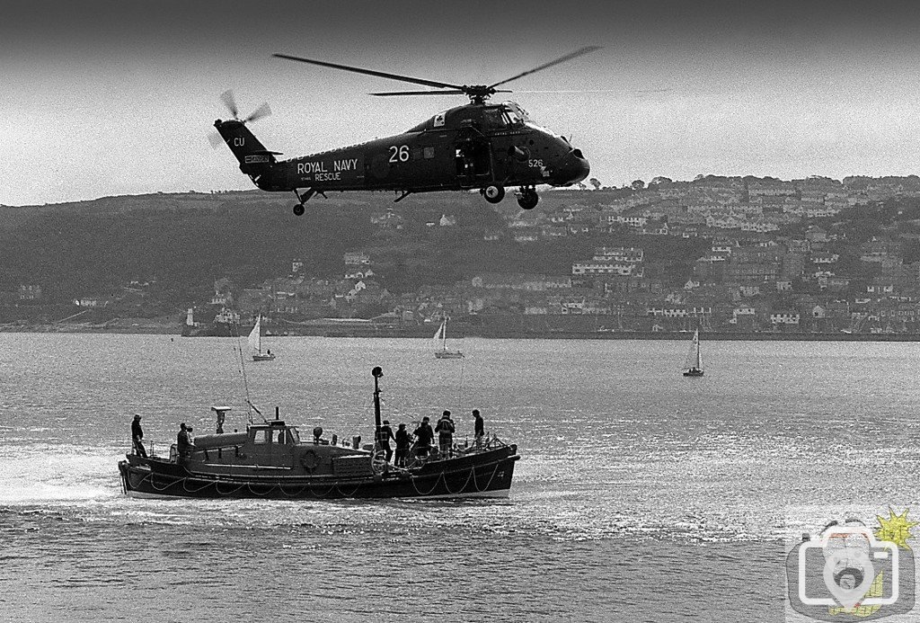 RNLI Display off the Promenade