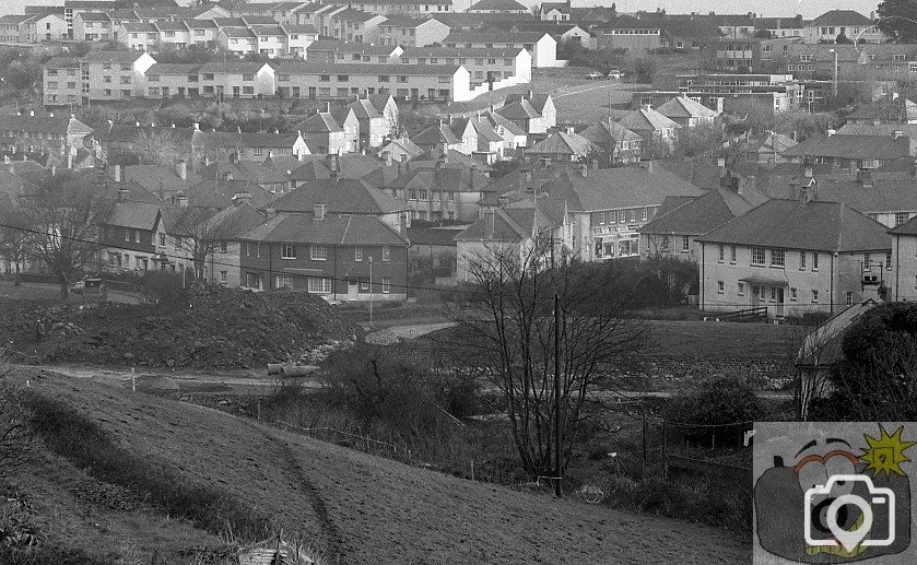 Road construction at Treneere