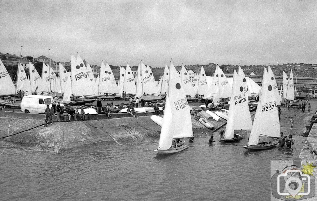 Sail in Penzance Harbour