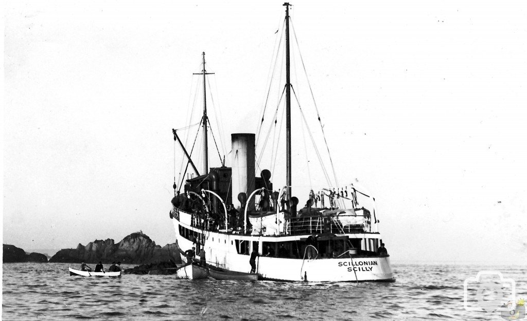 Scillonian aground