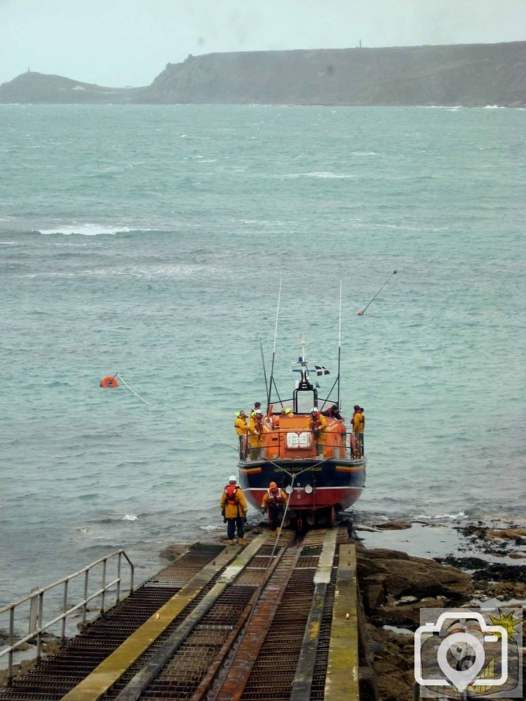 Sennen Cove ALB Norman Salvensen