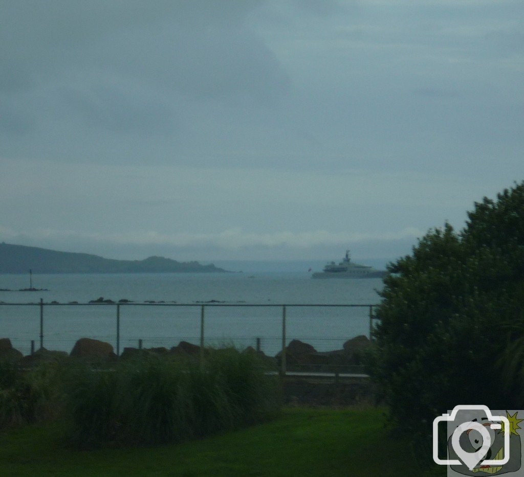 Ship in the bay