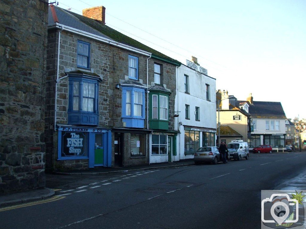 Shops on the Strand, Newlyn
