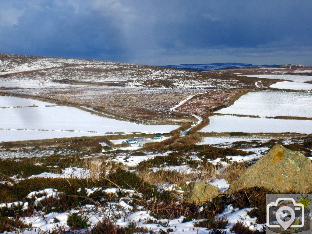 Snowy Chapel Carn Brea