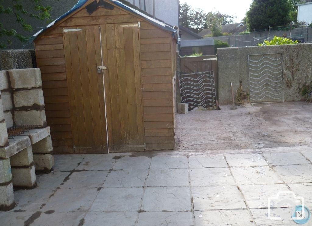 some pics of rebuild of rear garden