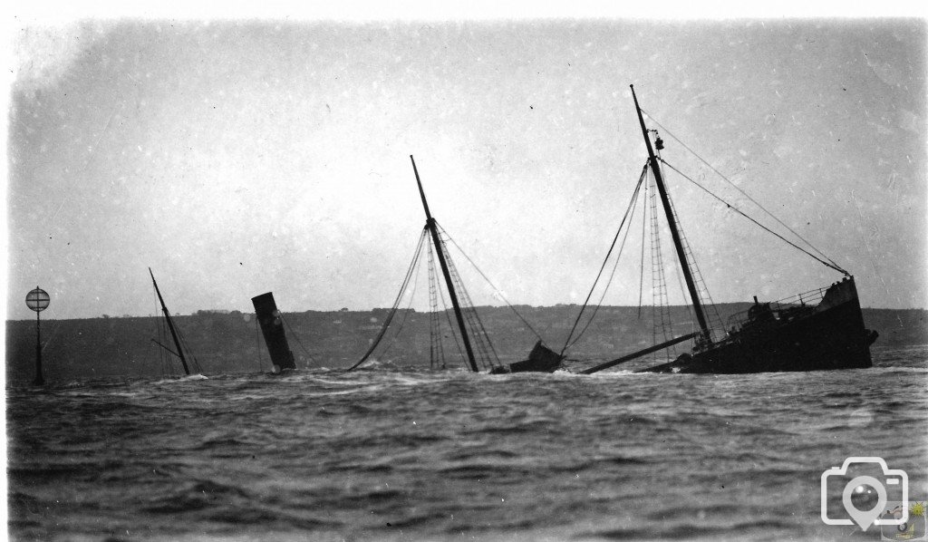 SS Taycraig on Gear Rock 26th January 1936