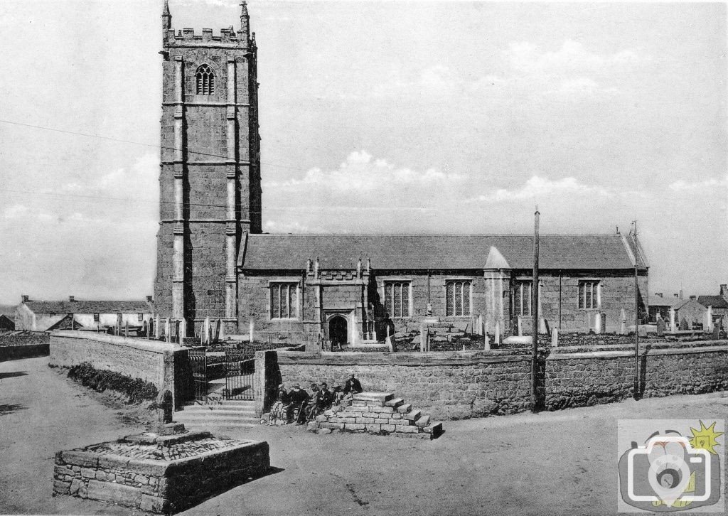 St Buryan Church 1890