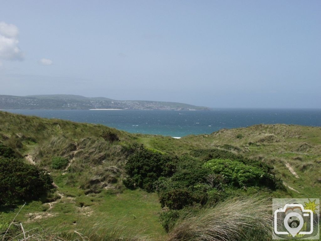 St Ives from a distance