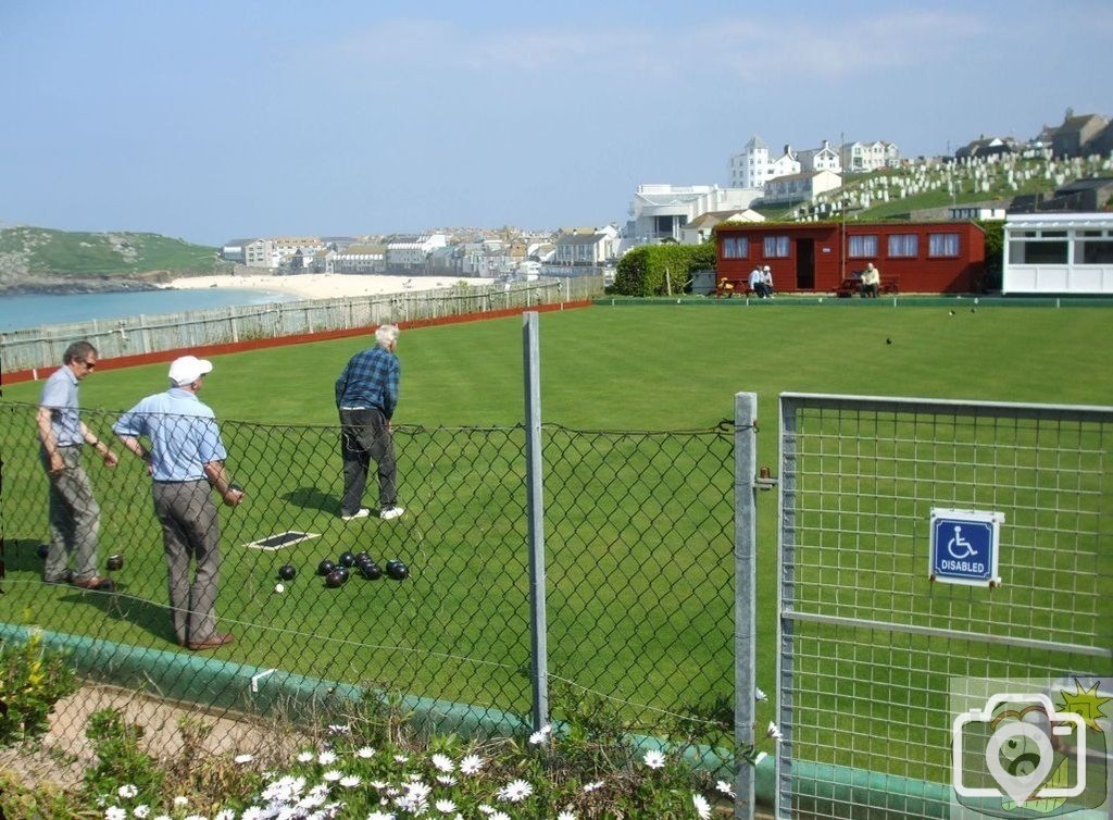 St Ives in Spring - Bowling Green, Barnoon