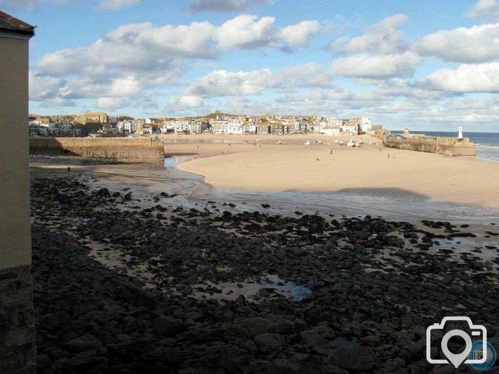 ST IVES TO  CARBIS BAY THERE AND BACK - 17TH NOV, 2012