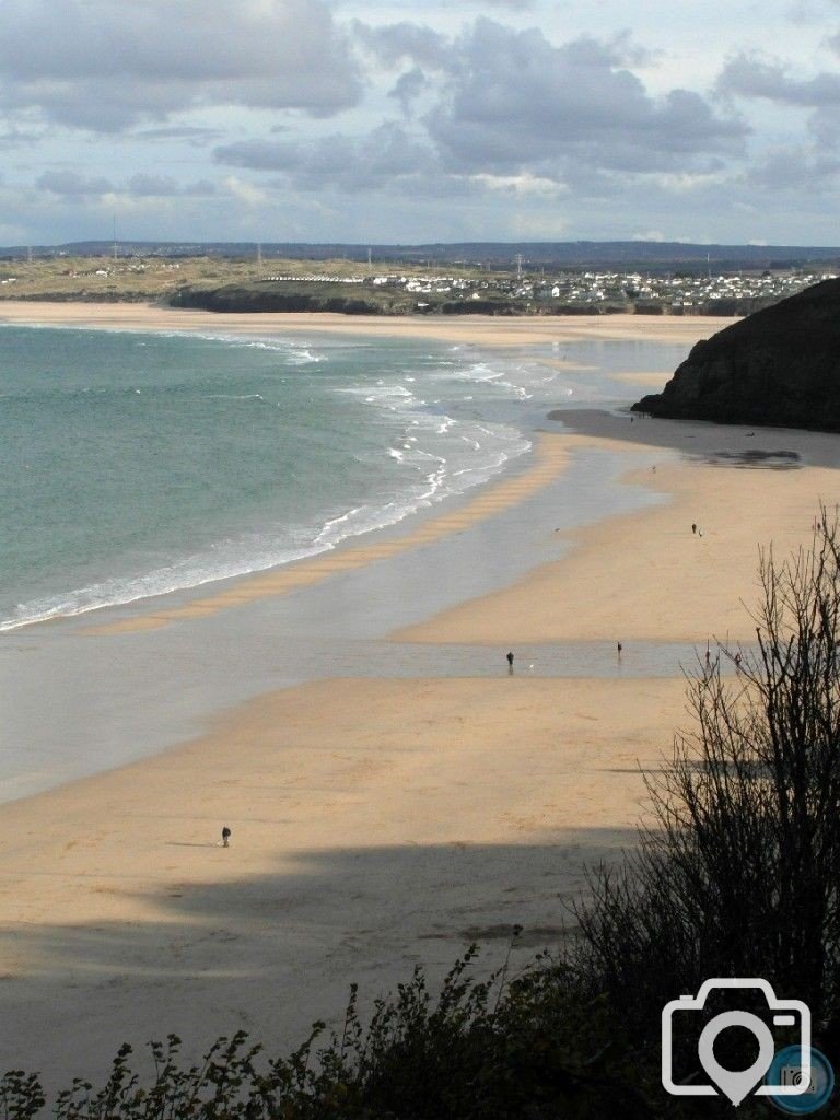 ST IVES TO  CARBIS BAY THERE AND BACK - 17TH NOV, 2012