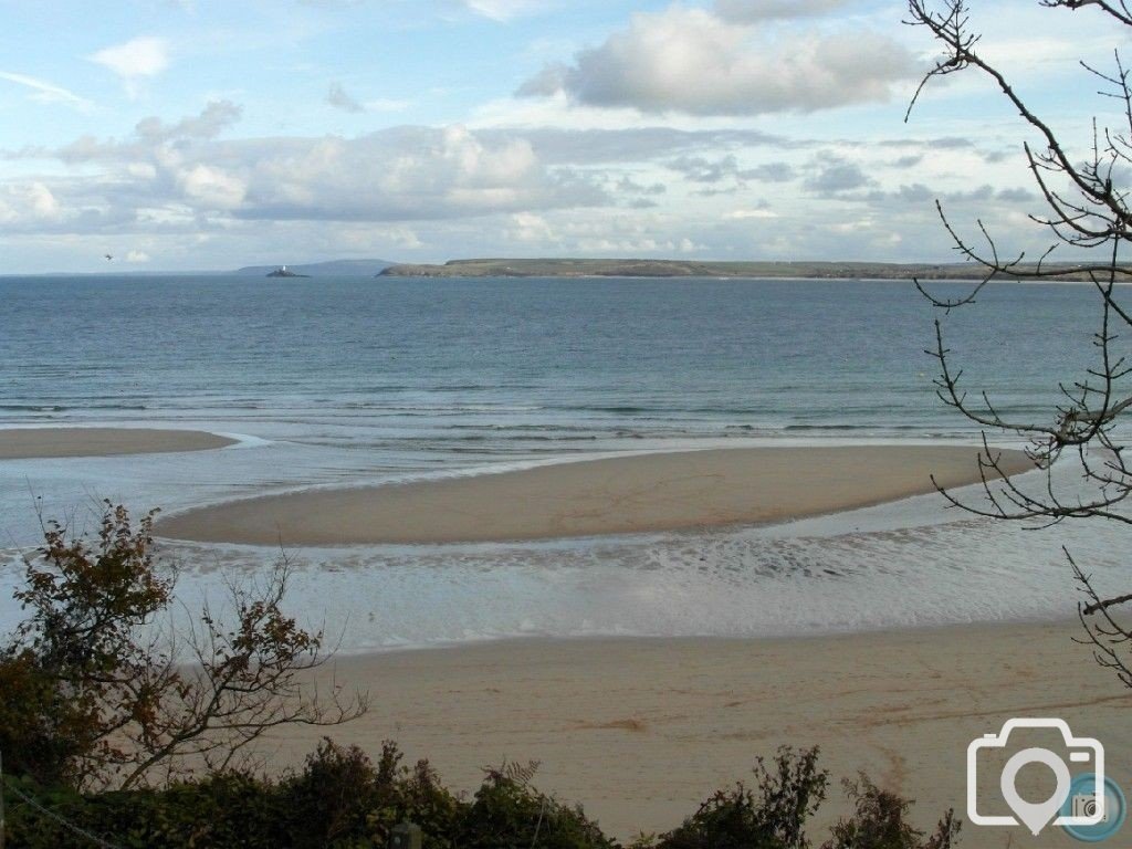 ST IVES TO  CARBIS BAY THERE AND BACK - 17TH NOV, 2012