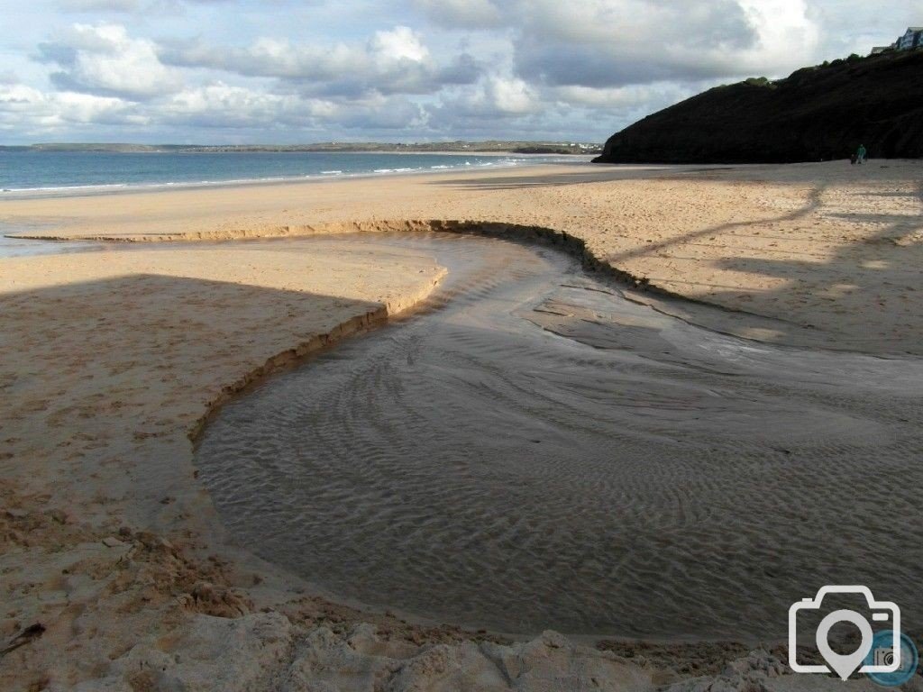 ST IVES TO  CARBIS BAY THERE AND BACK - 17TH NOV, 2012