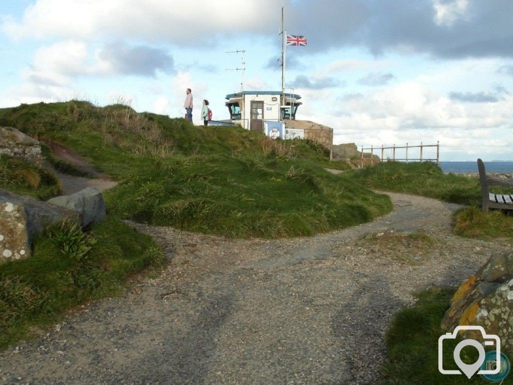 ST IVES TO  CARBIS BAY THERE AND BACK - 17TH NOV, 2012