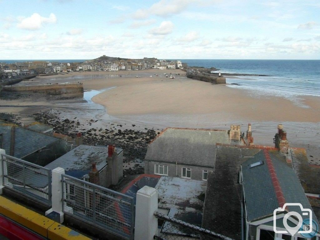 ST IVES TO  CARBIS BAY THERE AND BACK - 17TH NOV, 2012