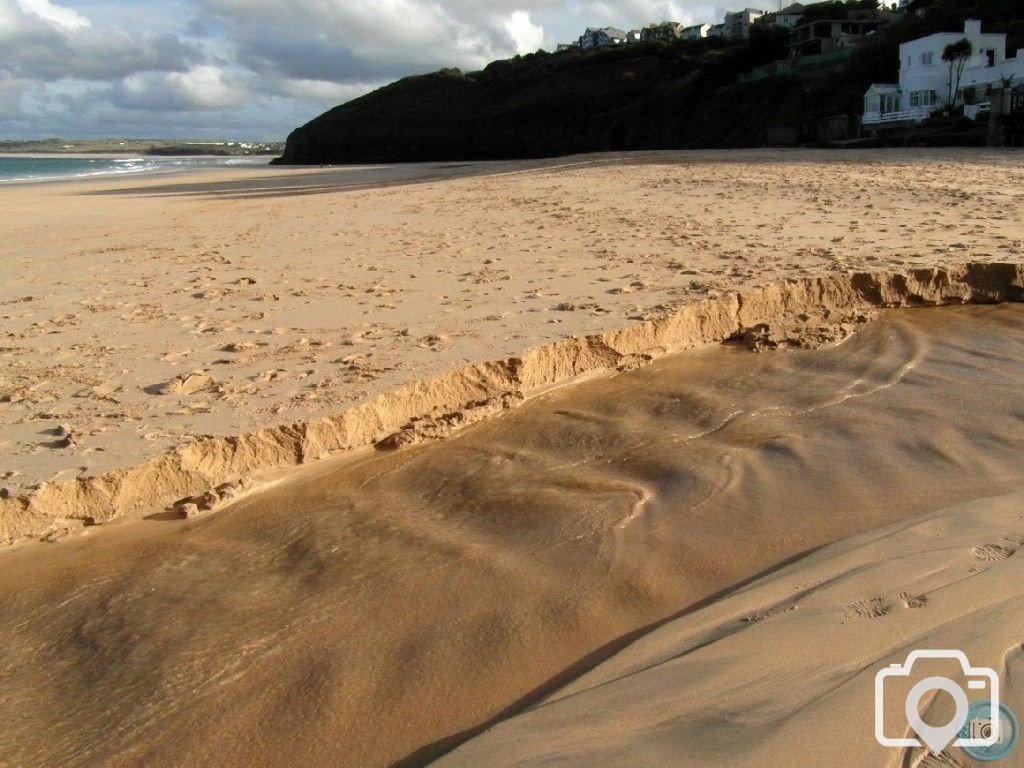 ST IVES TO  CARBIS BAY THERE AND BACK - 17TH NOV, 2012