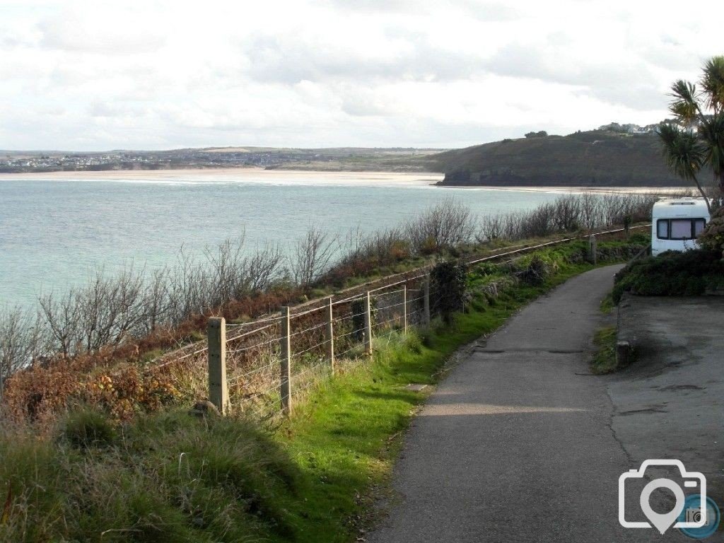 ST IVES TO  CARBIS BAY THERE AND BACK - 17TH NOV, 2012