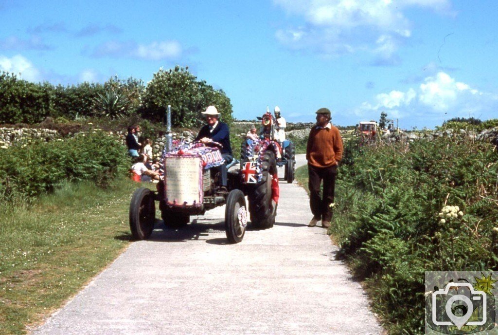St Martin's Jubilee procession, 1977, Scilly