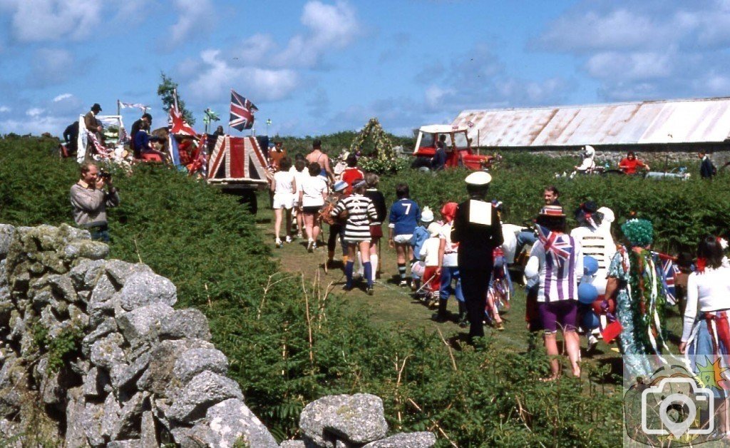 St Martin's Jubilee procession, 1977, Scilly