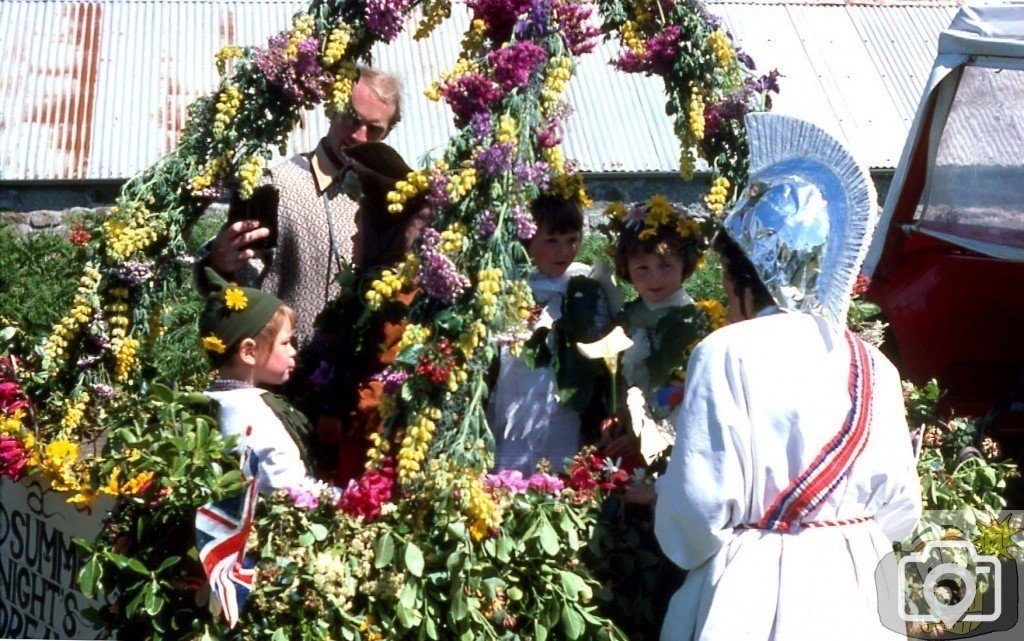 St Martin's Jubilee procession, 1977, Scilly