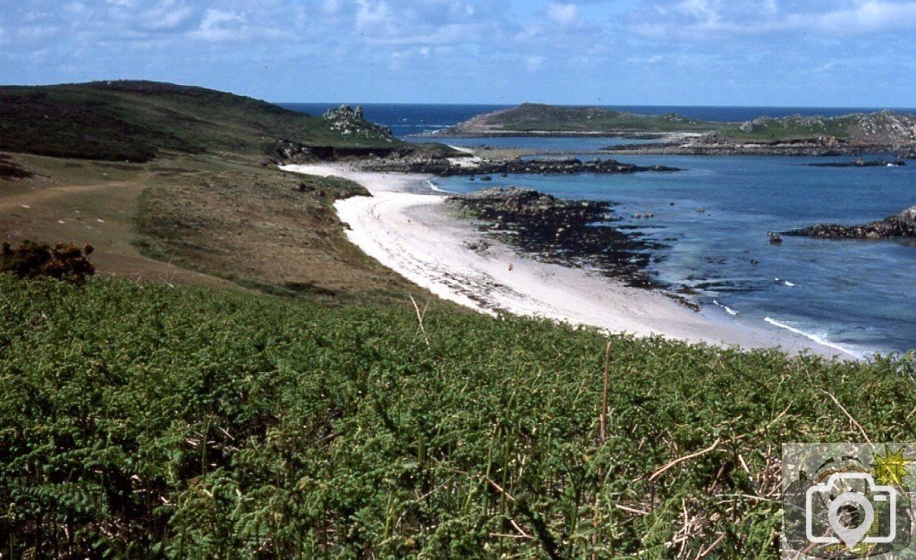 St Martin's-the coastline, 1977, Scilly