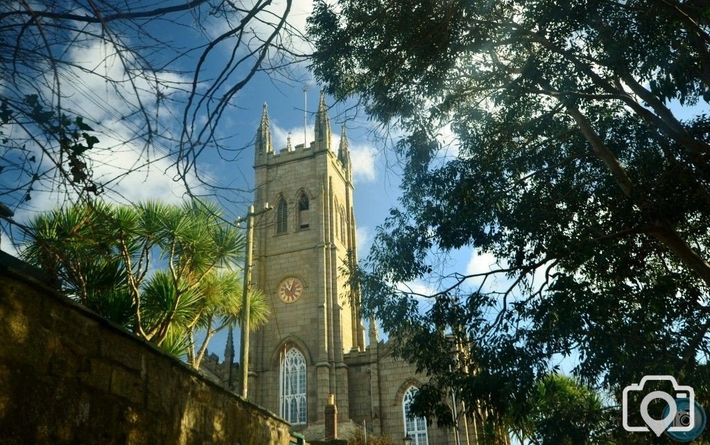 St. Mary's church and graveyard.