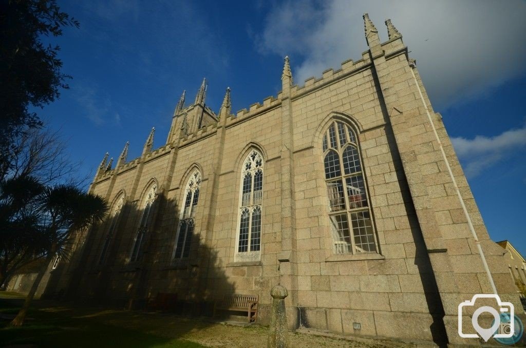 St. Mary's church and graveyard.