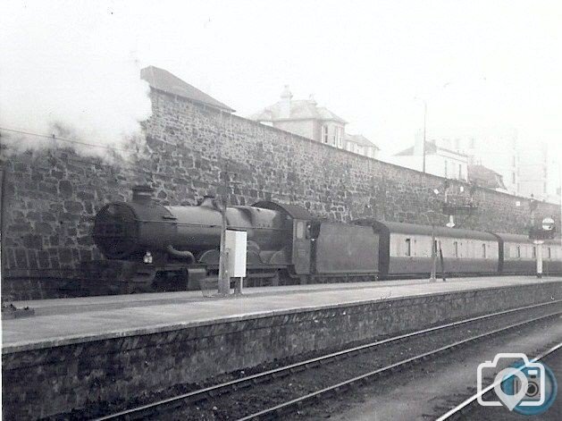 Steam days at Penzance station.