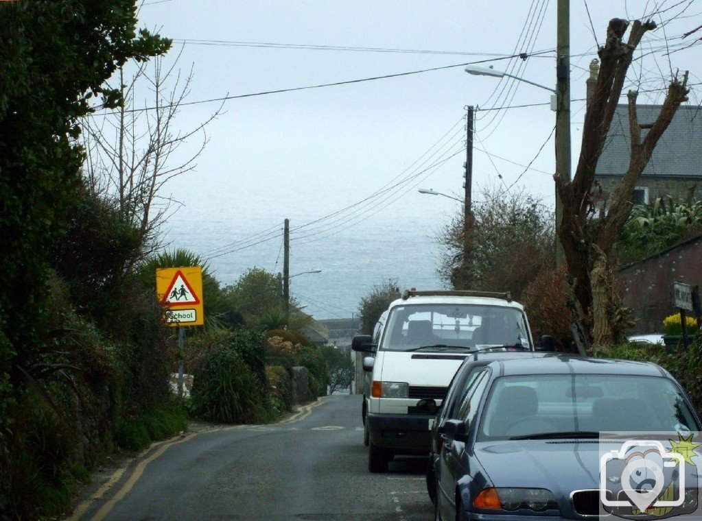 Strange sea - Mousehole - 17Mar10