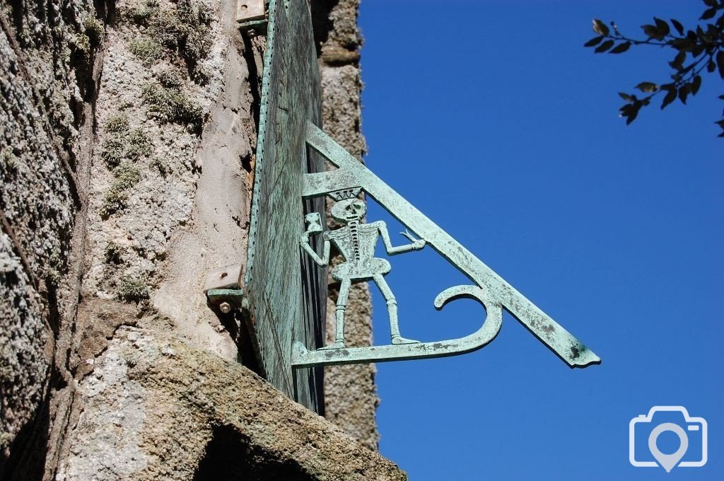 Sundial at Lelant church