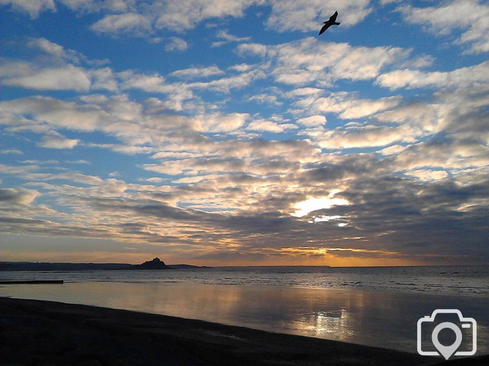 Sunrise Mounts Bay