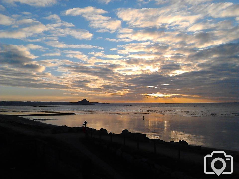 Sunrise Mounts Bay