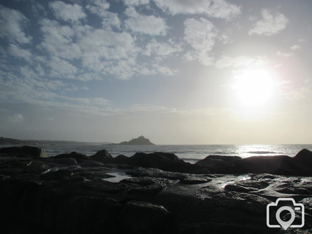 Sunrise over Mounts Bay