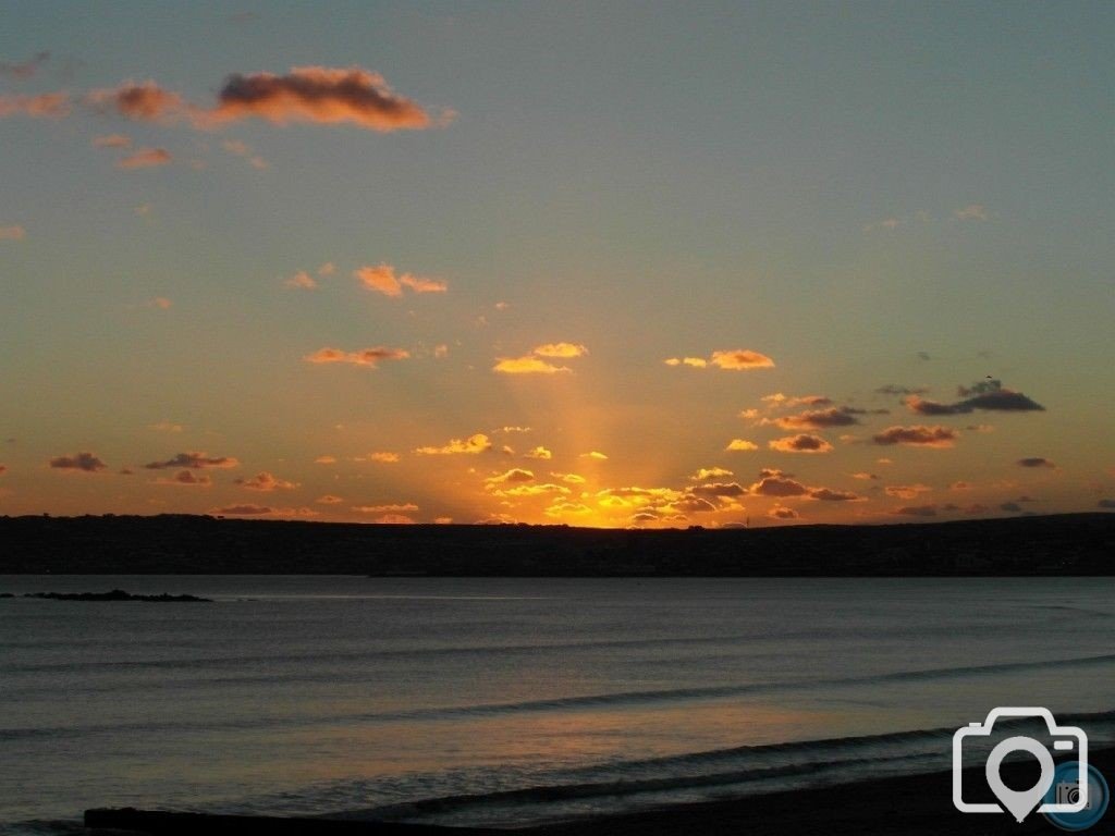 Sunset over Penzance