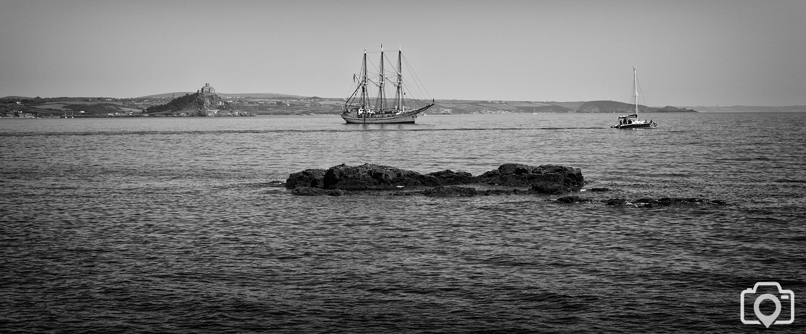 Tall Mast In Mount's Bay