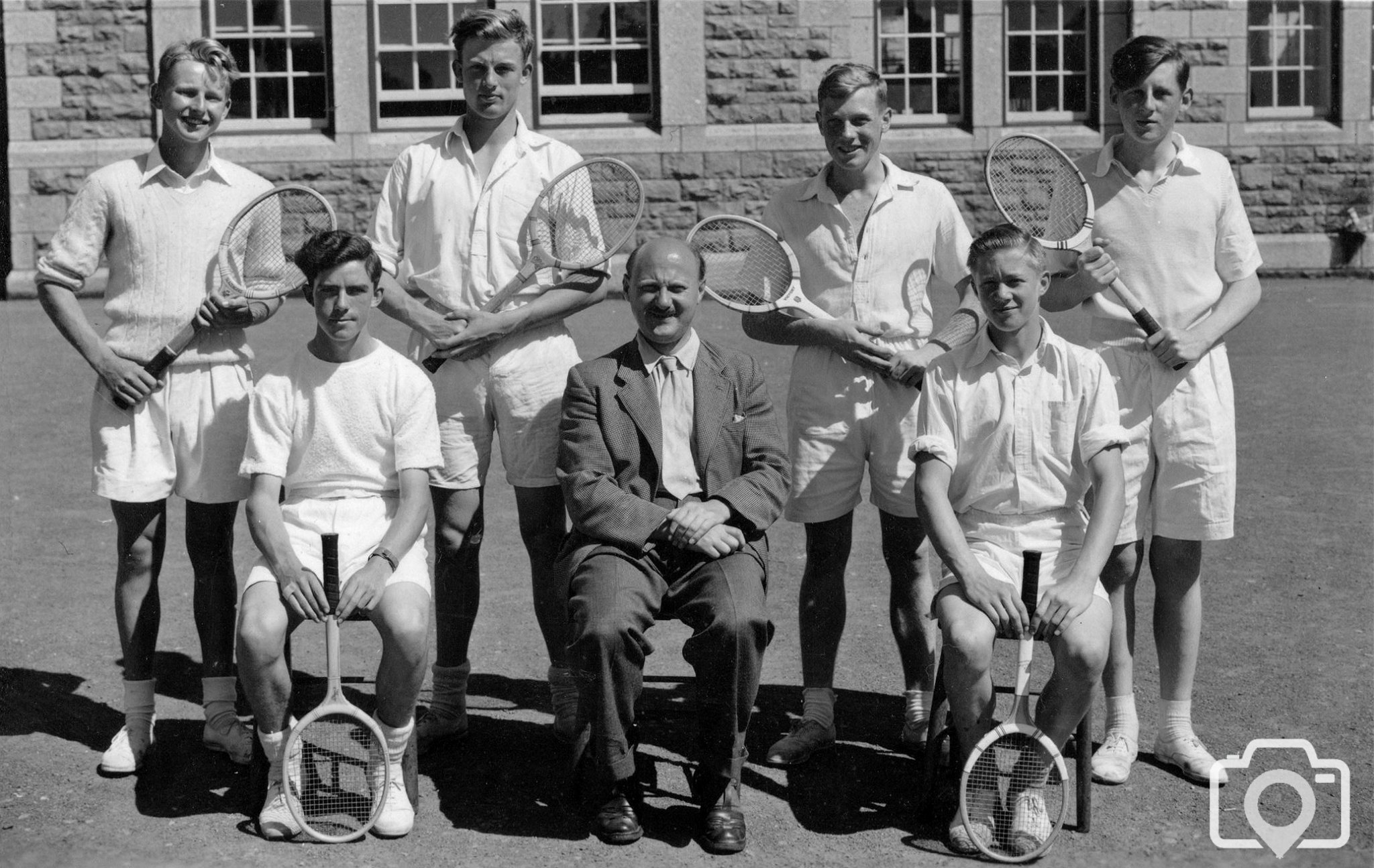 Tennis Team 1951 Picture Penzance archives