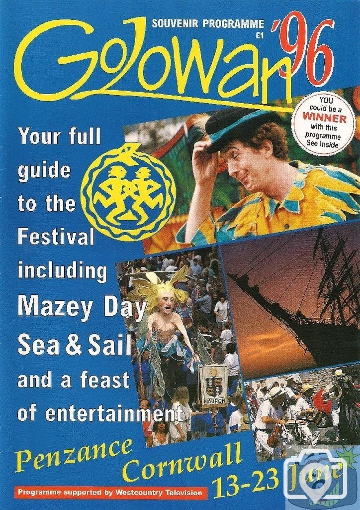 The 1996  Golowan Festival Programme Design