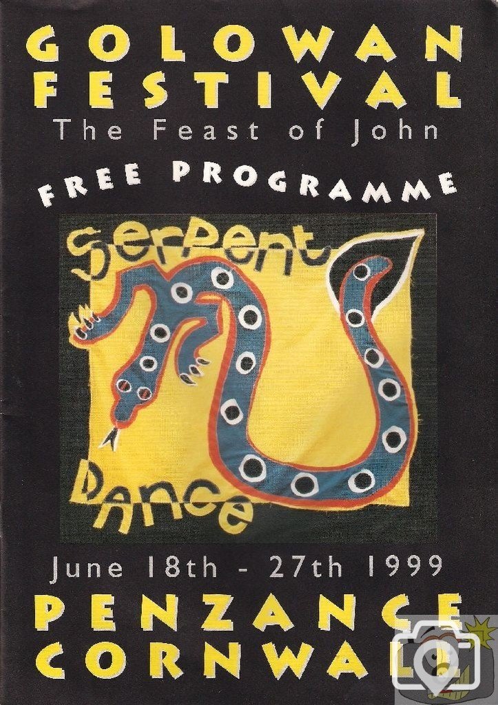The 1999 Golowan Programme design