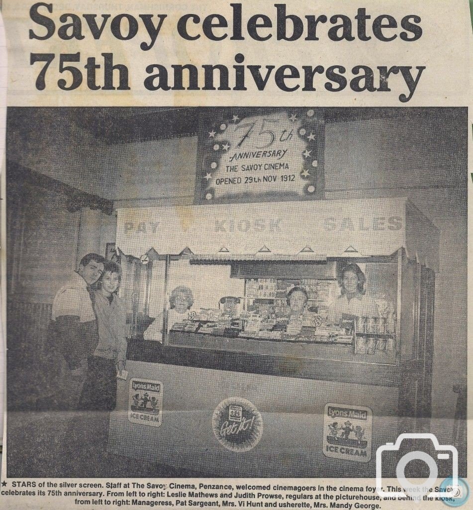 The 75th anniversary of the Savoy Cinema
